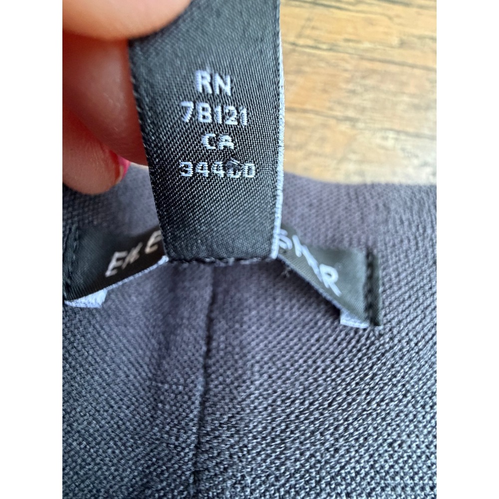 3 Pairs Eileen Fisher Cropped Leggings Women XL Black Gray Bundle - Picture 10 of 15